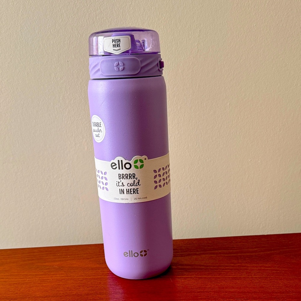 Ello 22oz Stainless Steel Water Bottle